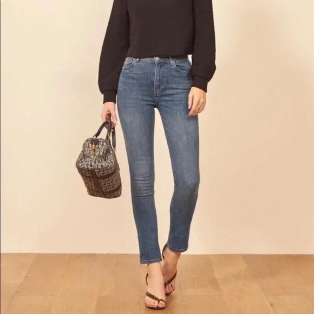 Reformation Harper High Rise Skinny Jeans - Size 27
